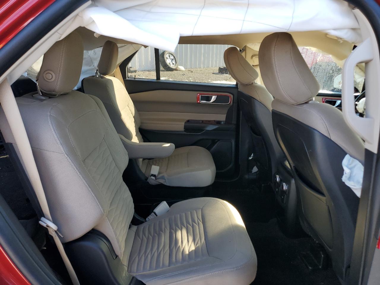 2020 Ford Explorer VIN 1FMSK8DH4LGB36382 Copart auction photo, front end / rear end damage thumbnail 11