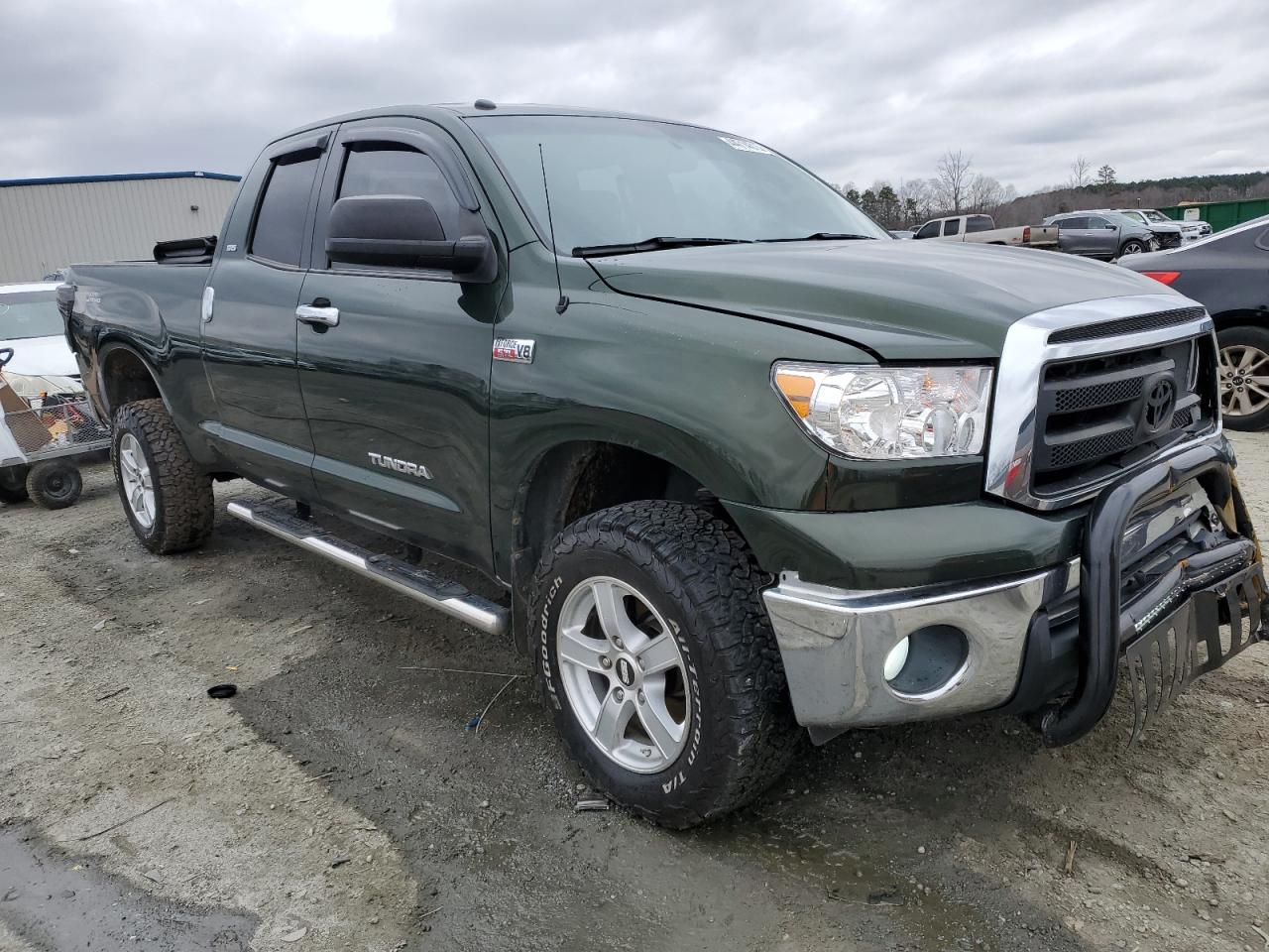 2010 Toyota Tundra VIN 5TFRY5F10AX093446 Copart auction photo, all over damage thumbnail 4