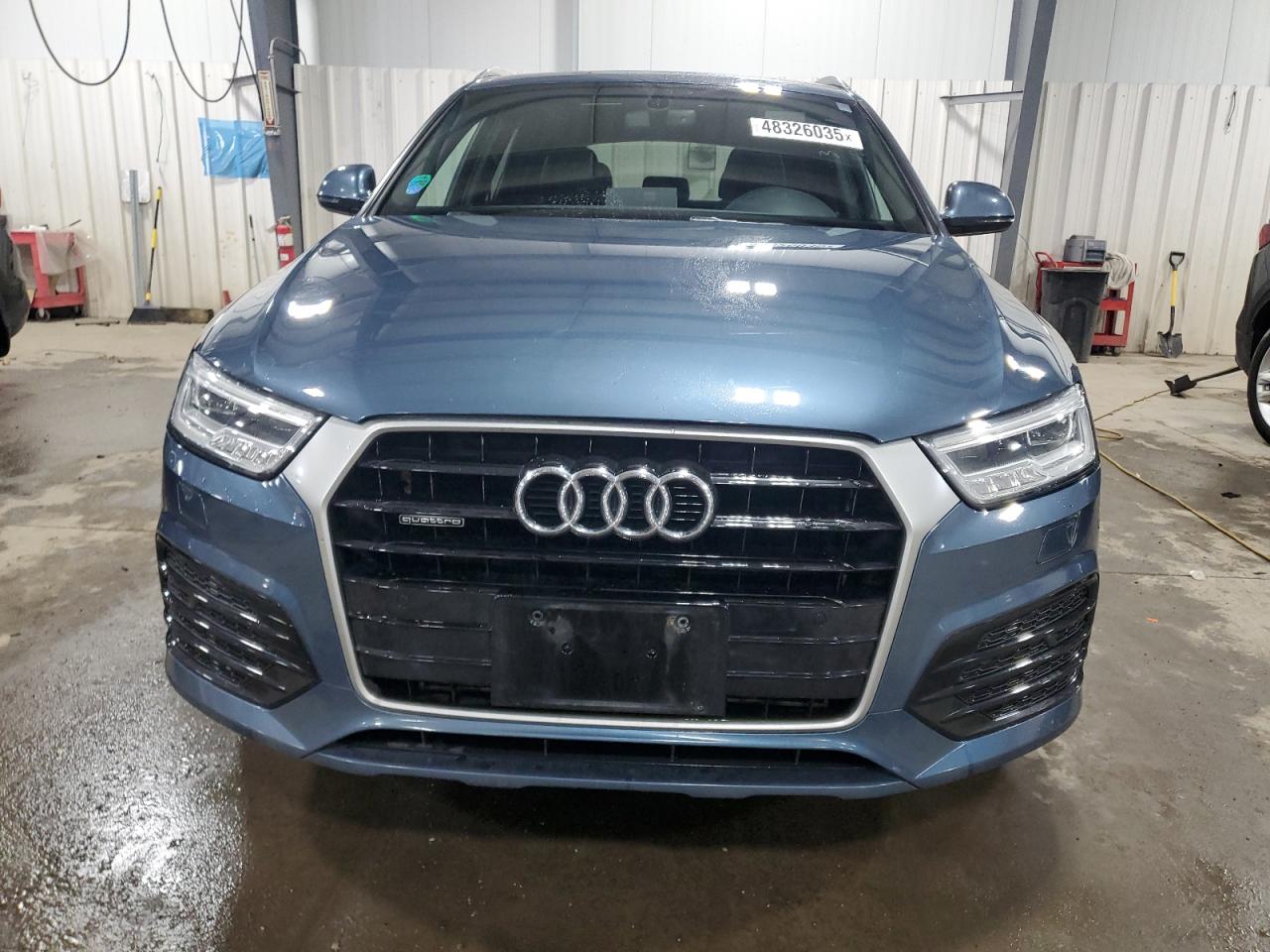2018 Audi Q3 VIN WA1JCCFS1JR006712 Copart auction photo, side damage thumbnail 5