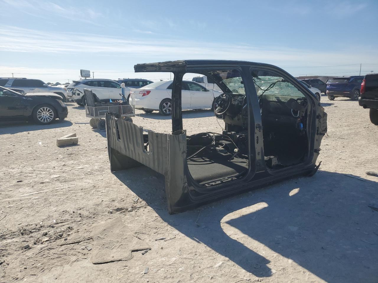 2021 Chevrolet Silverado VIN 1GCPYFED0MZ158894 Copart auction photo, vandalism / stripped damage thumbnail 3