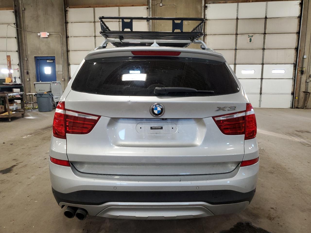 2017 BMW X3 VIN 5UXWZ7C50H0U45607 Copart auction photo, front end damage thumbnail 6