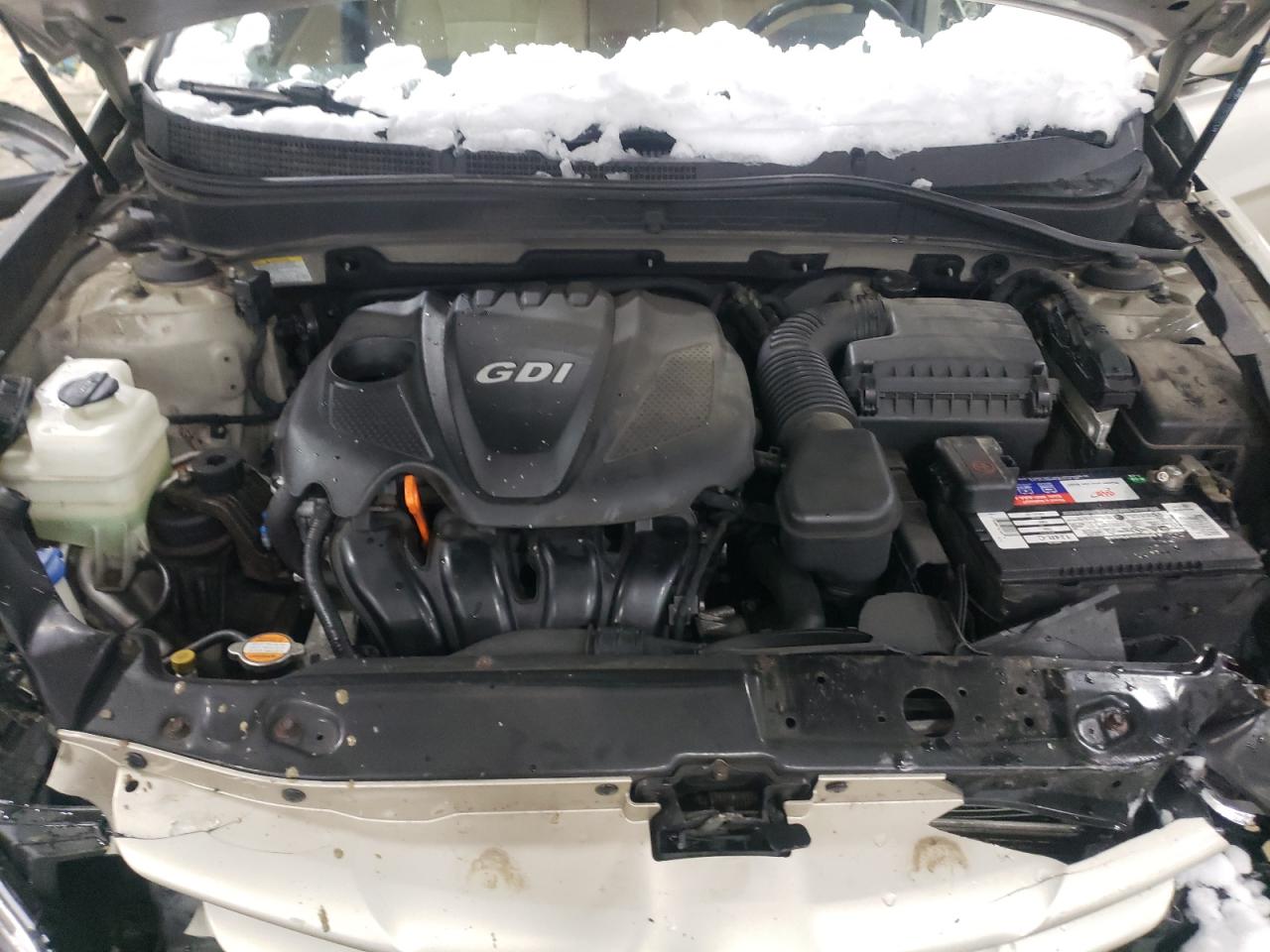 2011 Hyundai Sonata VIN 5NPEB4AC7BH024415 Copart auction photo, front end damage thumbnail 12