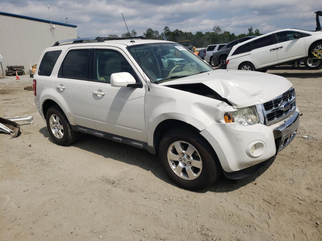 2011 Ford Escape VIN 1FMCU0EG3BKC70253 Copart auction photo, front end / side damage thumbnail 4