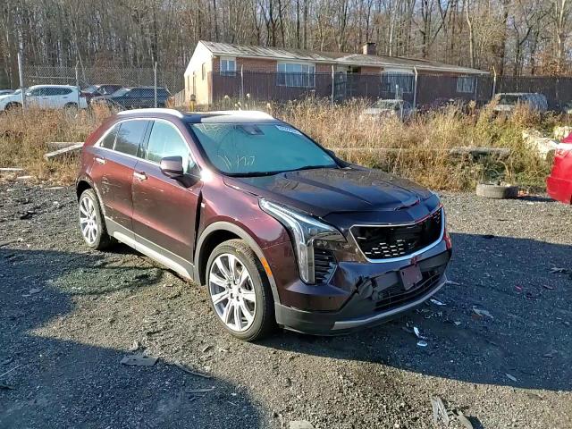 2020 Cadillac XT4 VIN 1GYFZDR46LF075567 Copart auction photo, front end / side damage thumbnail 11