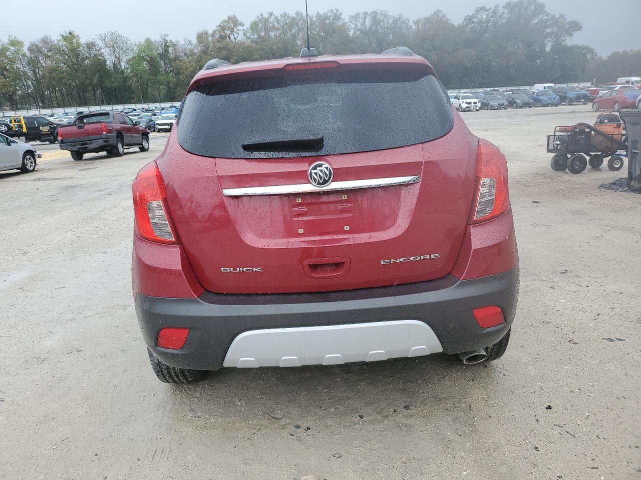 2016 Buick Encore VIN KL4CJASB1GB546426 Copart auction photo, front end damage thumbnail 6