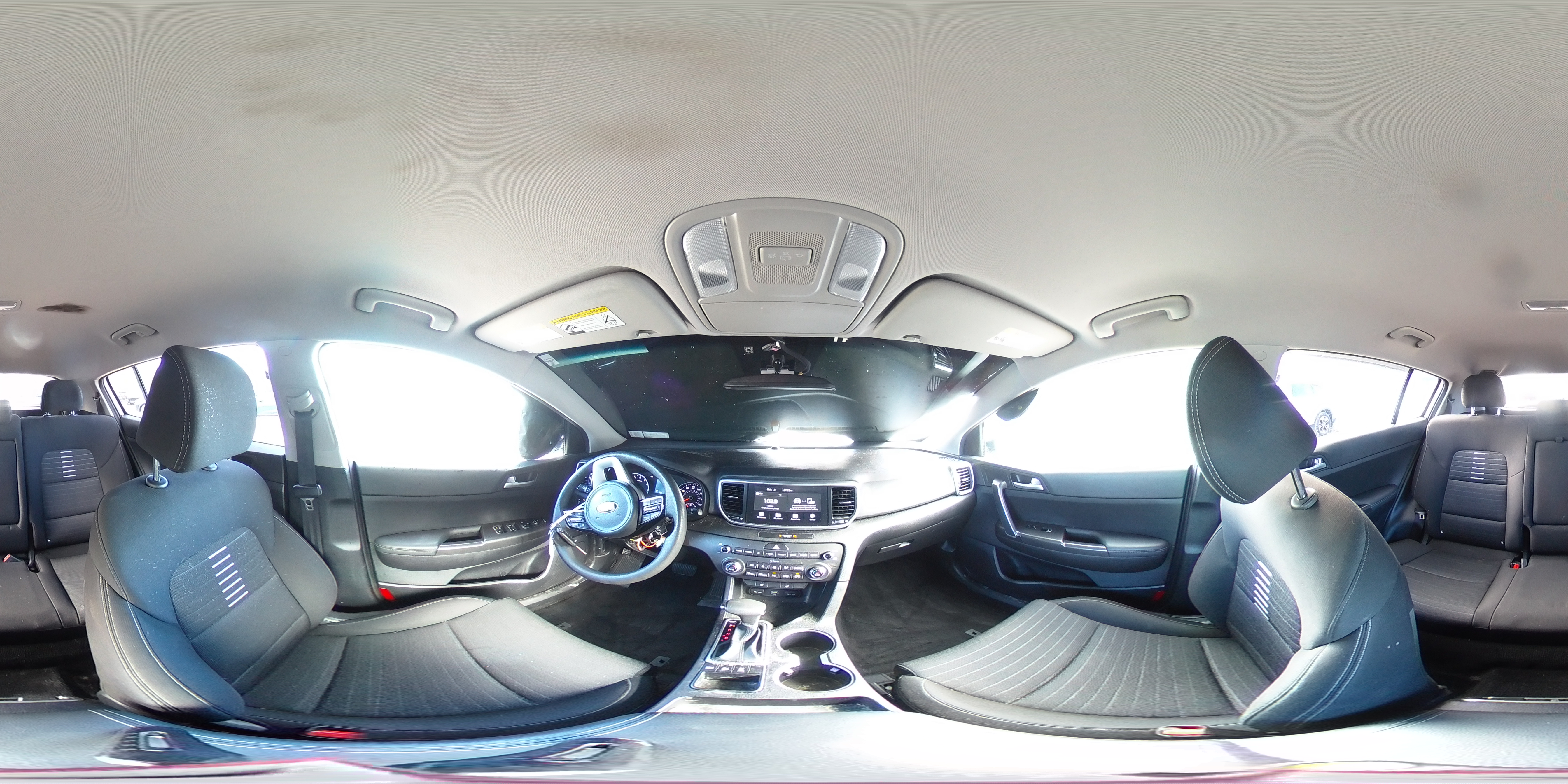 2020 KIA Sportage VIN KNDPMCACXL7765810 Copart auction photo, vandalism damage thumbnail 13