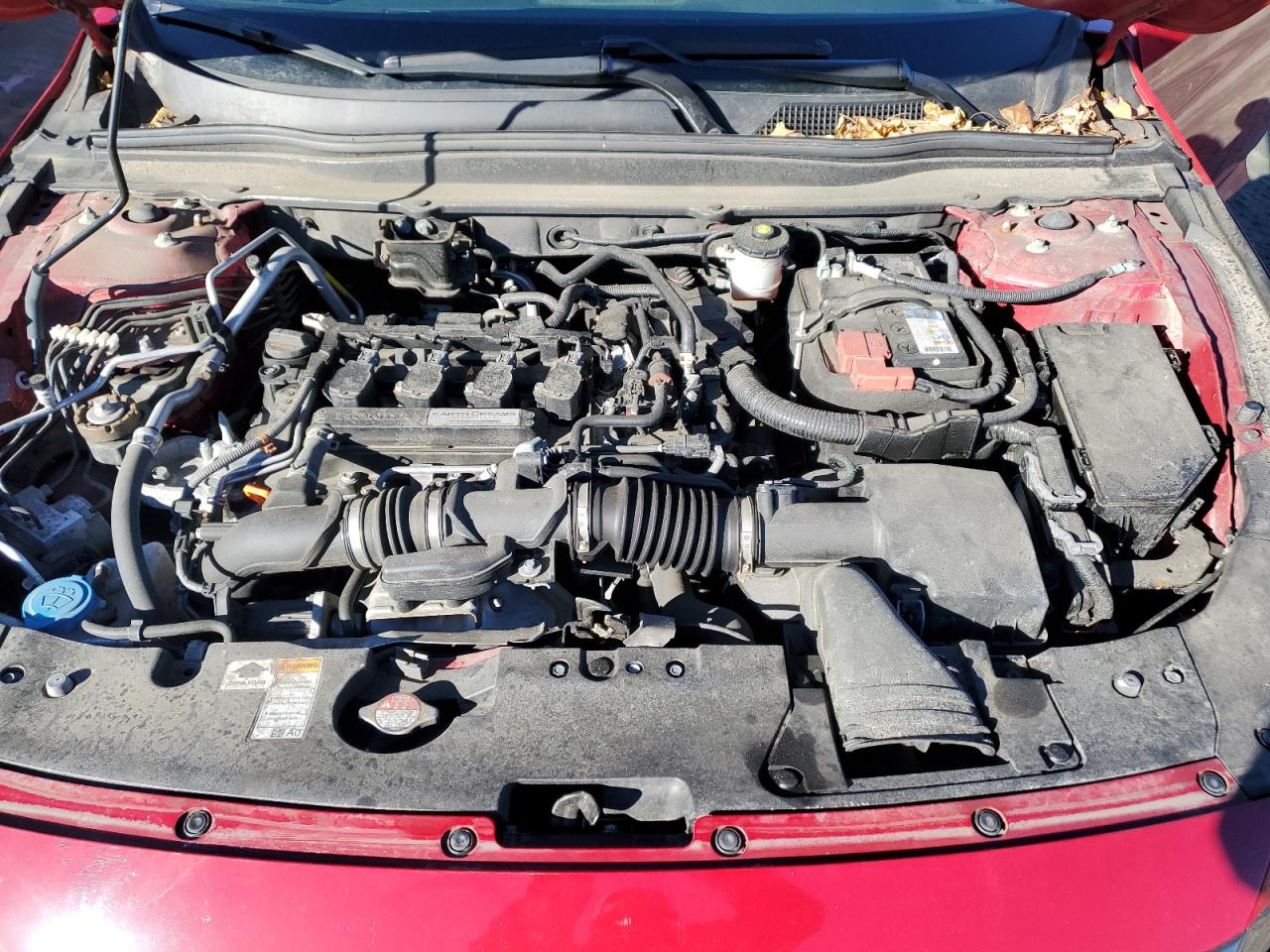 2019 Honda Accord VIN 1HGCV1F37KA000629 Copart auction photo, front end damage thumbnail 11