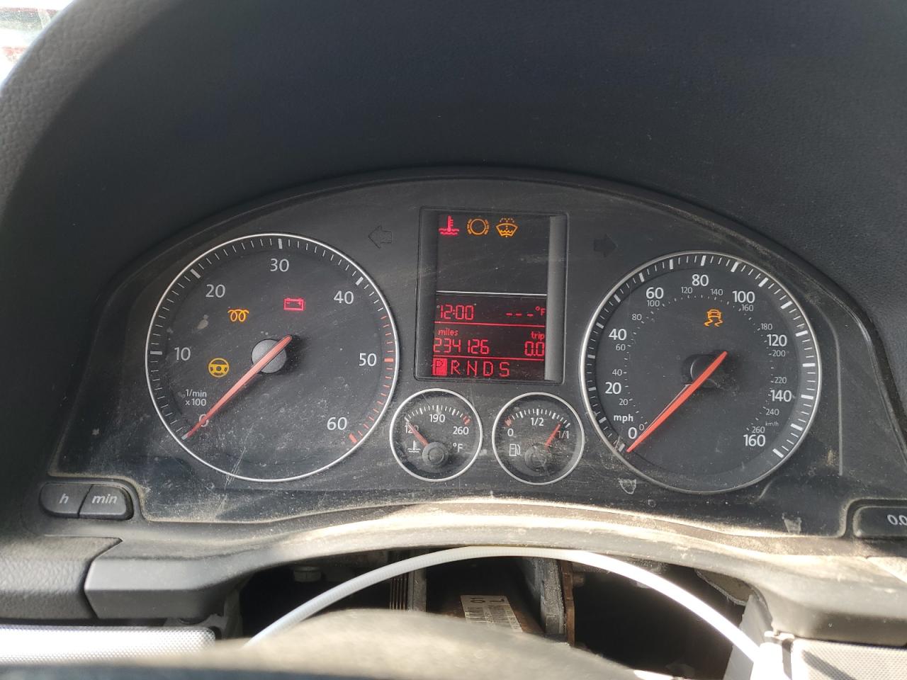2005 Volkswagen Jetta VIN 3VWRT71K95M625876 Copart auction photo, all over damage thumbnail 9