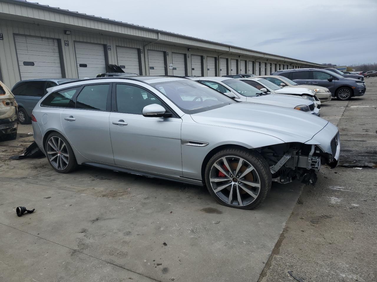 2018 Jaguar XF VIN SAJBM2FV1JCY64570 Copart auction photo, front end damage thumbnail 4