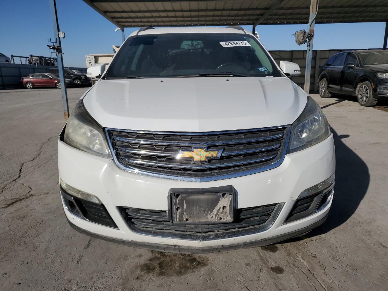 2017 Chevrolet Traverse VIN 1GNKRGKD8HJ218241 Copart auction photo, front end damage thumbnail 5