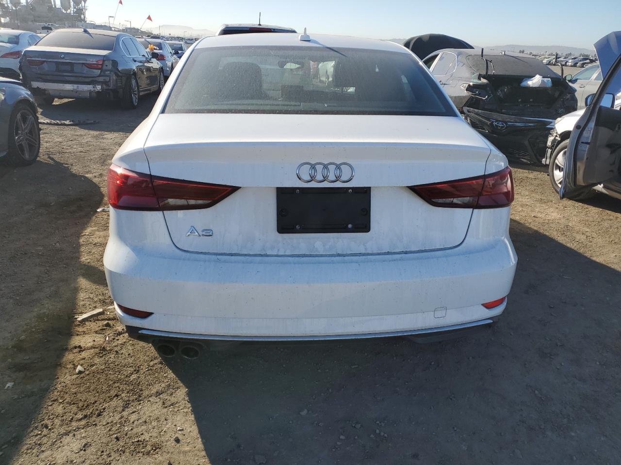2017 Audi A3 VIN WAUAUGFF6H1036646 Copart auction photo, front end damage thumbnail 6