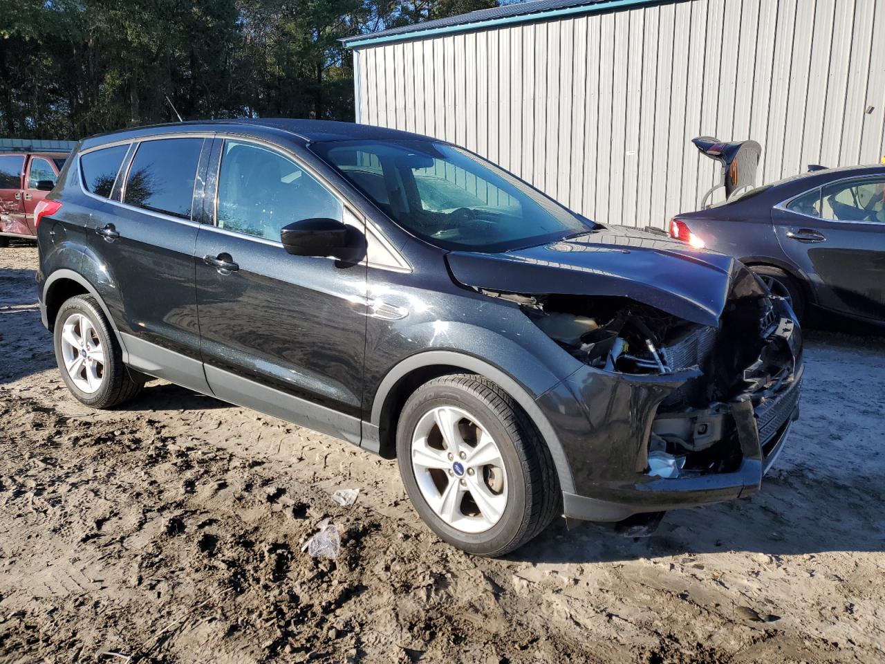 2015 Ford Escape VIN 1FMCU0G77FUB88906 Copart auction photo, front end damage thumbnail 4
