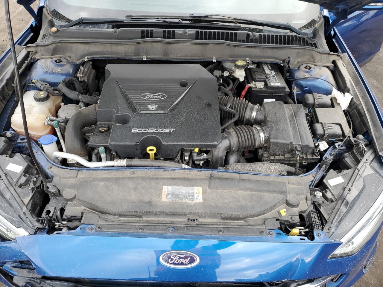 2017 Ford Fusion VIN 3FA6P0VP7HR321577 Copart auction photo, front end damage thumbnail 11