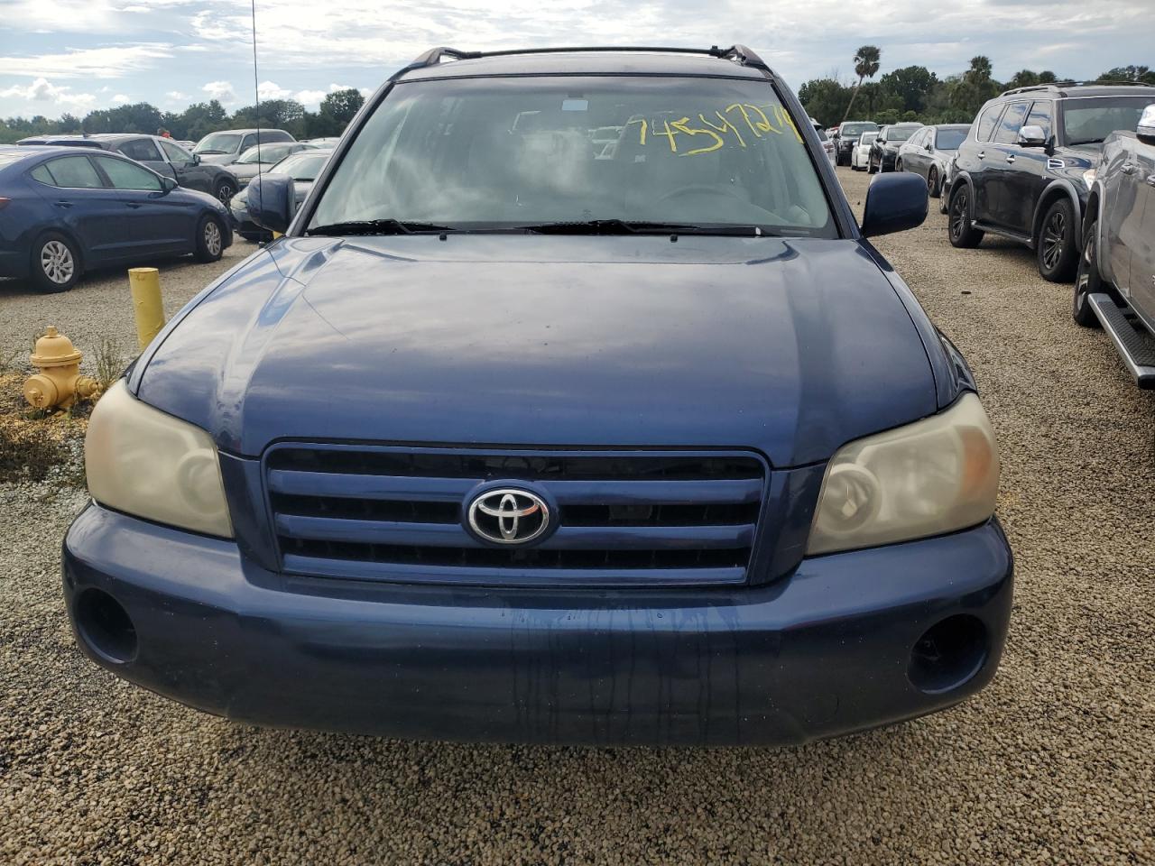 2007 Toyota Highlander VIN JTEDP21A870133112 Copart auction photo, water/flood damage thumbnail 5
