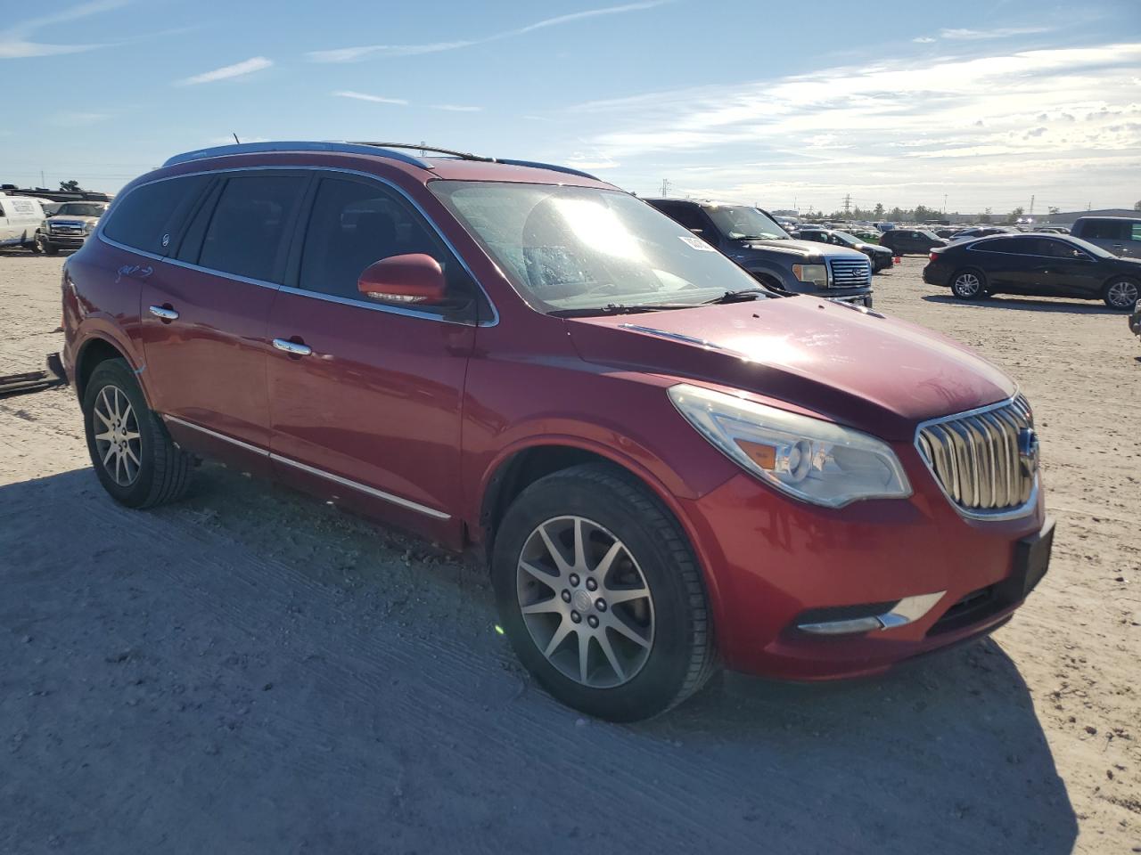 2013 Buick Enclave VIN 5GAKRCKD8DJ253407 Copart auction photo, side damage thumbnail 4