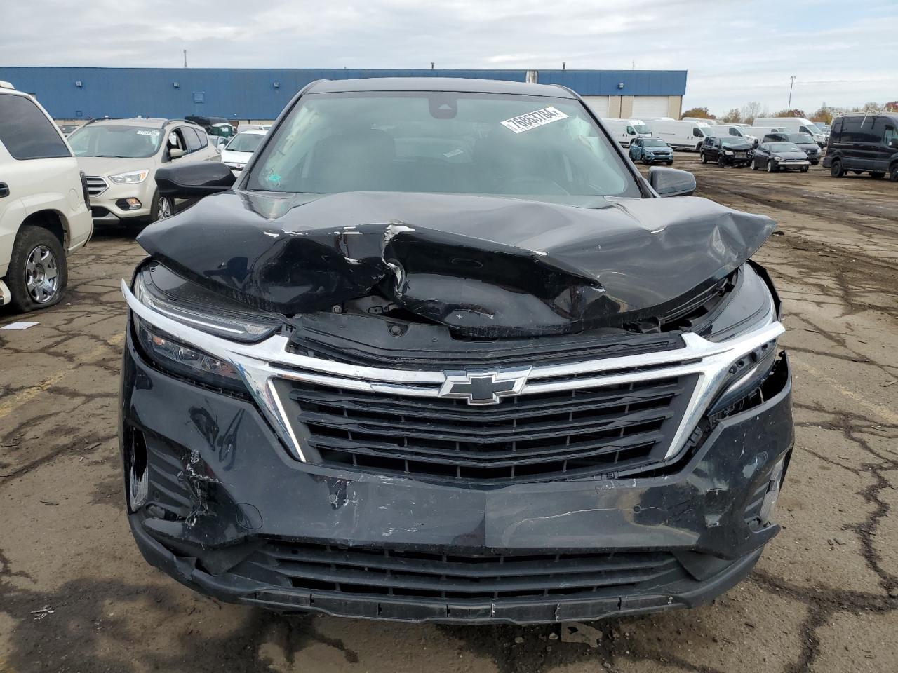 2023 Chevrolet Equinox VIN 3GNAXKEGXPL231963 Copart auction photo, front end damage thumbnail 5