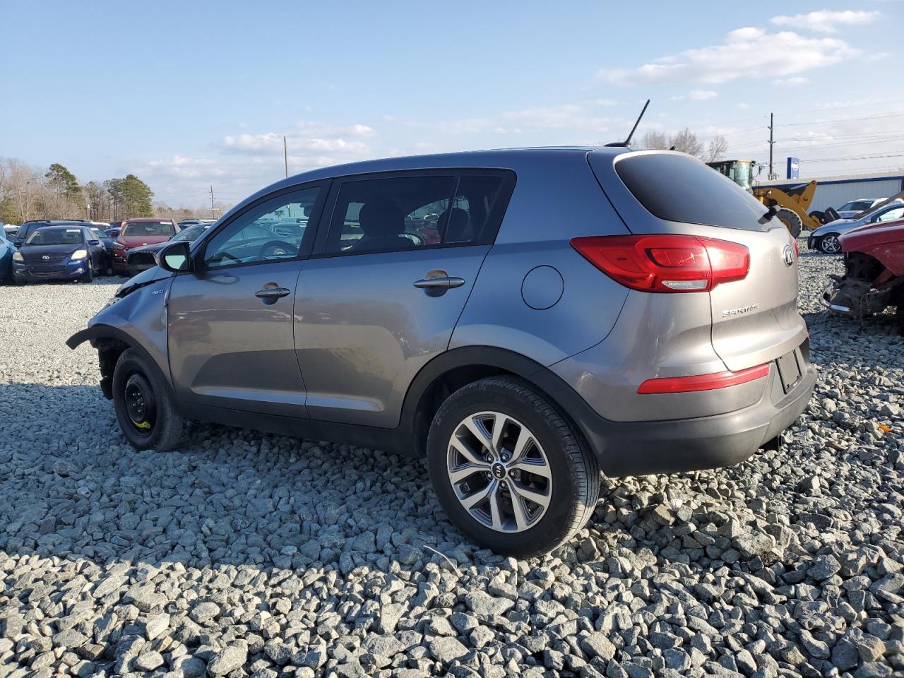 2015 KIA Sportage VIN KNDPBCAC4F7694033 Copart auction photo, front end damage thumbnail 2
