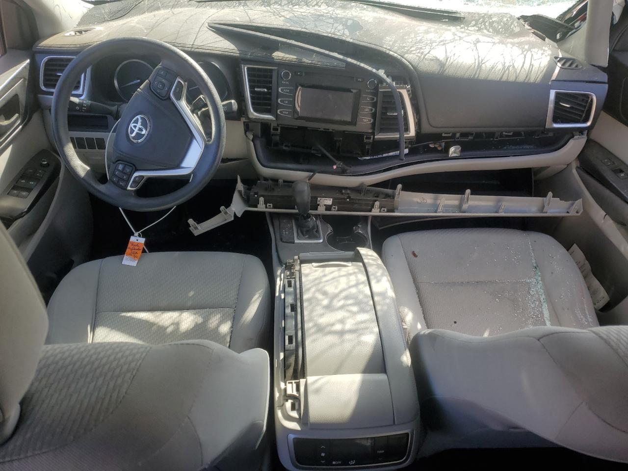 2014 Toyota Highlander VIN 5TDZARFH5ES005169 Copart auction photo, front end / side damage thumbnail 8