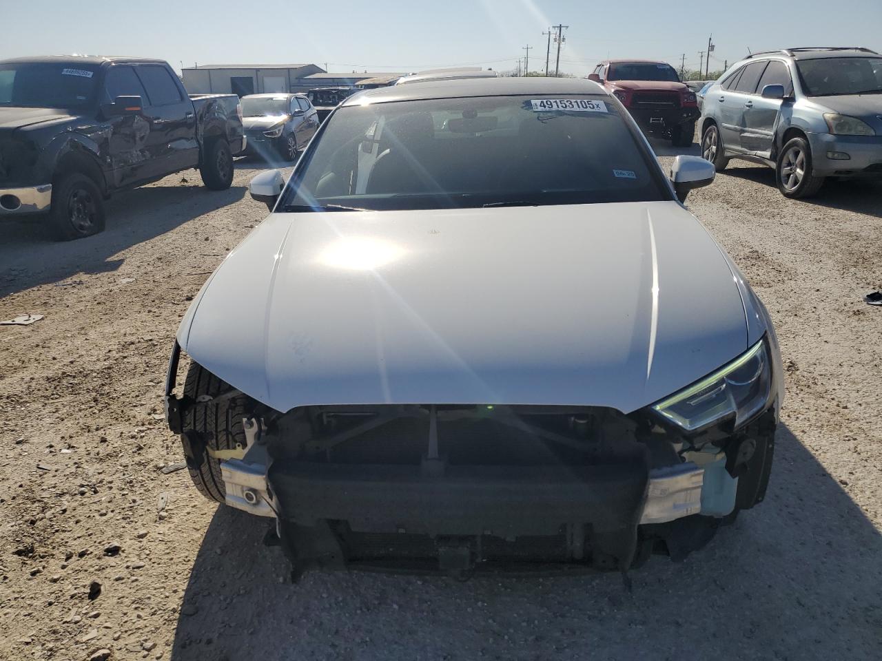 2019 Audi A3 VIN WAUAUGFF3KA118230 Copart auction photo, stripped damage thumbnail 5