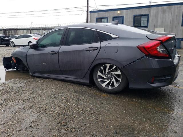 2018 Honda Civic VIN 2HGFC2F77JH601504 Copart auction photo, front end / rear end damage thumbnail 2