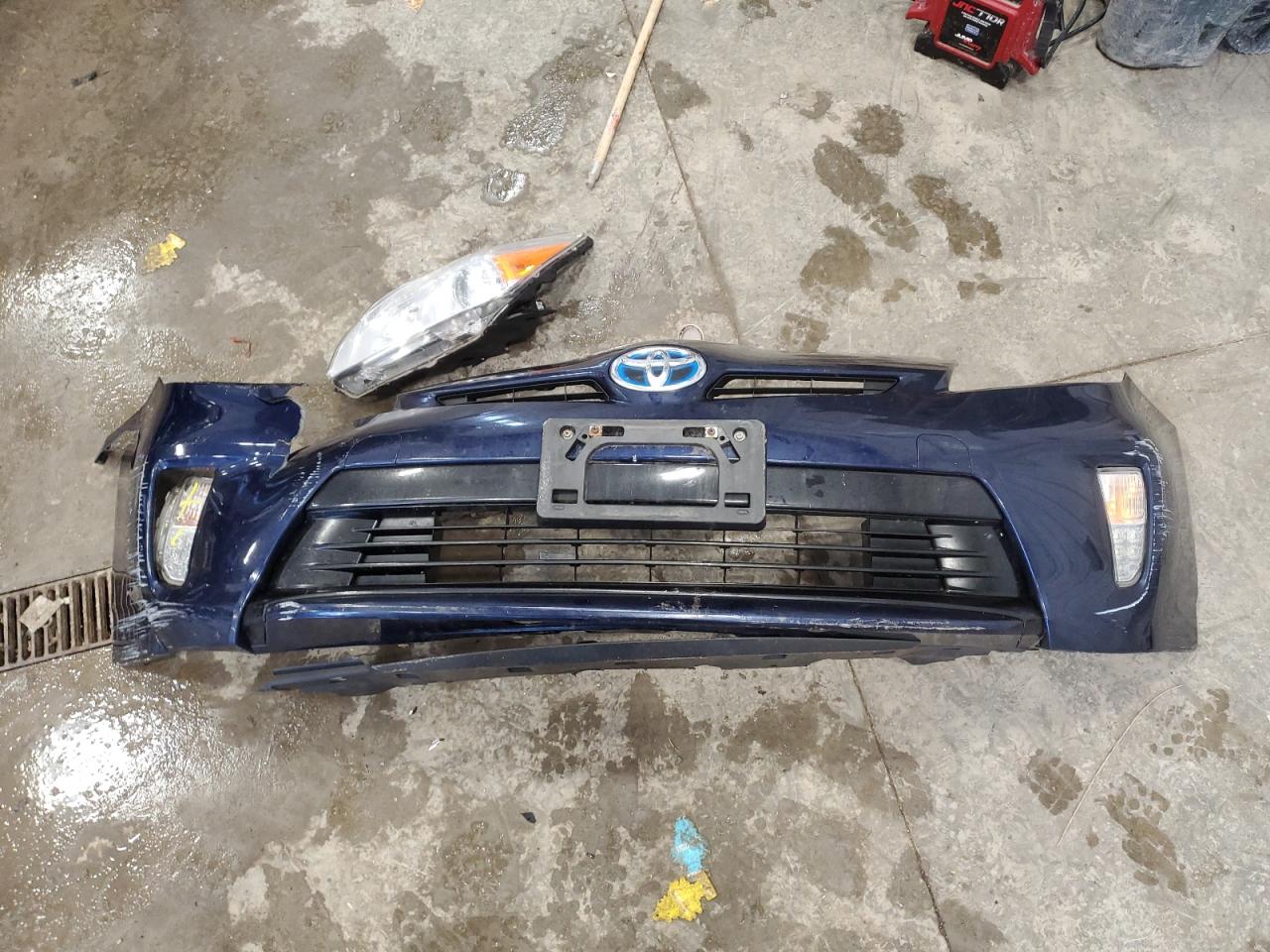2013 Toyota Prius VIN JTDKN3DU8D1691917 Copart auction photo, front end damage thumbnail 12