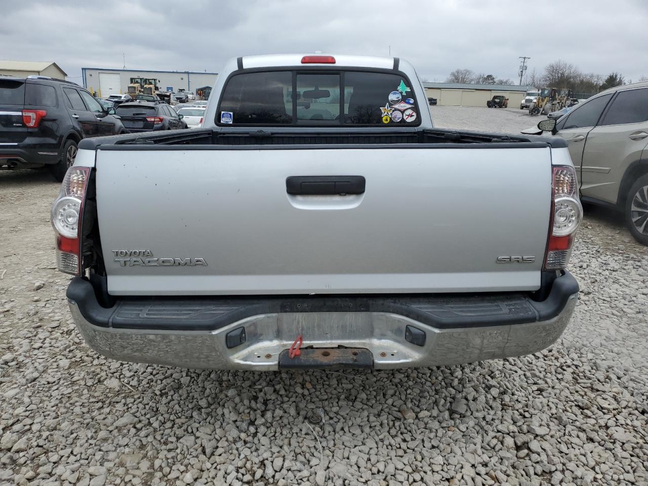 2009 Toyota Tacoma VIN 5TETX22N79Z667092 Copart auction photo, all over damage thumbnail 6