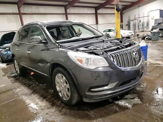2016 Buick Enclave VIN 5GAKVBKD2GJ243174 Copart auction photo, front end / top/roof damage thumbnail 15