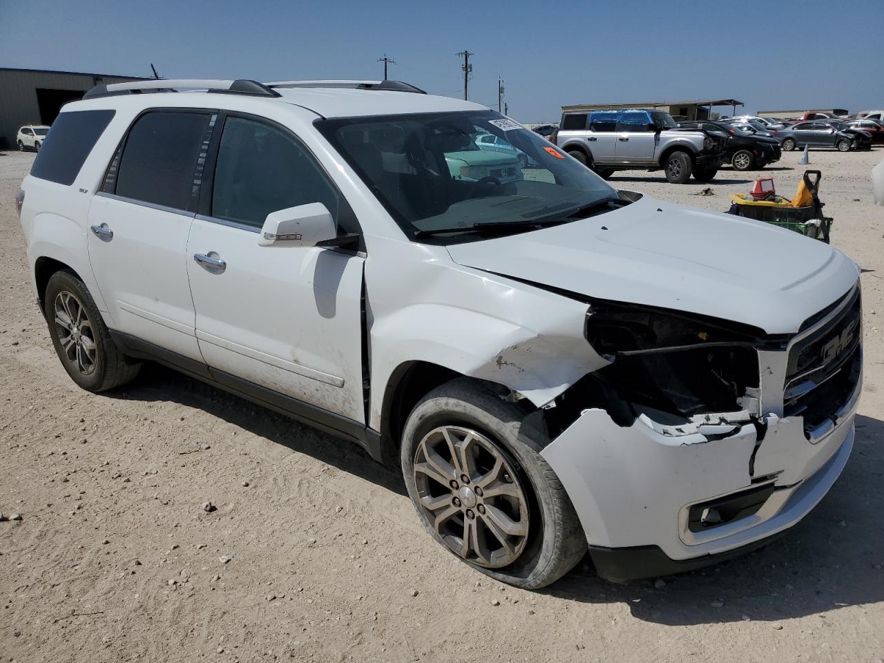 2016 GMC Acadia VIN 1GKKRRKD4GJ125983 Copart auction photo, front end / minor dent/scratches damage thumbnail 4