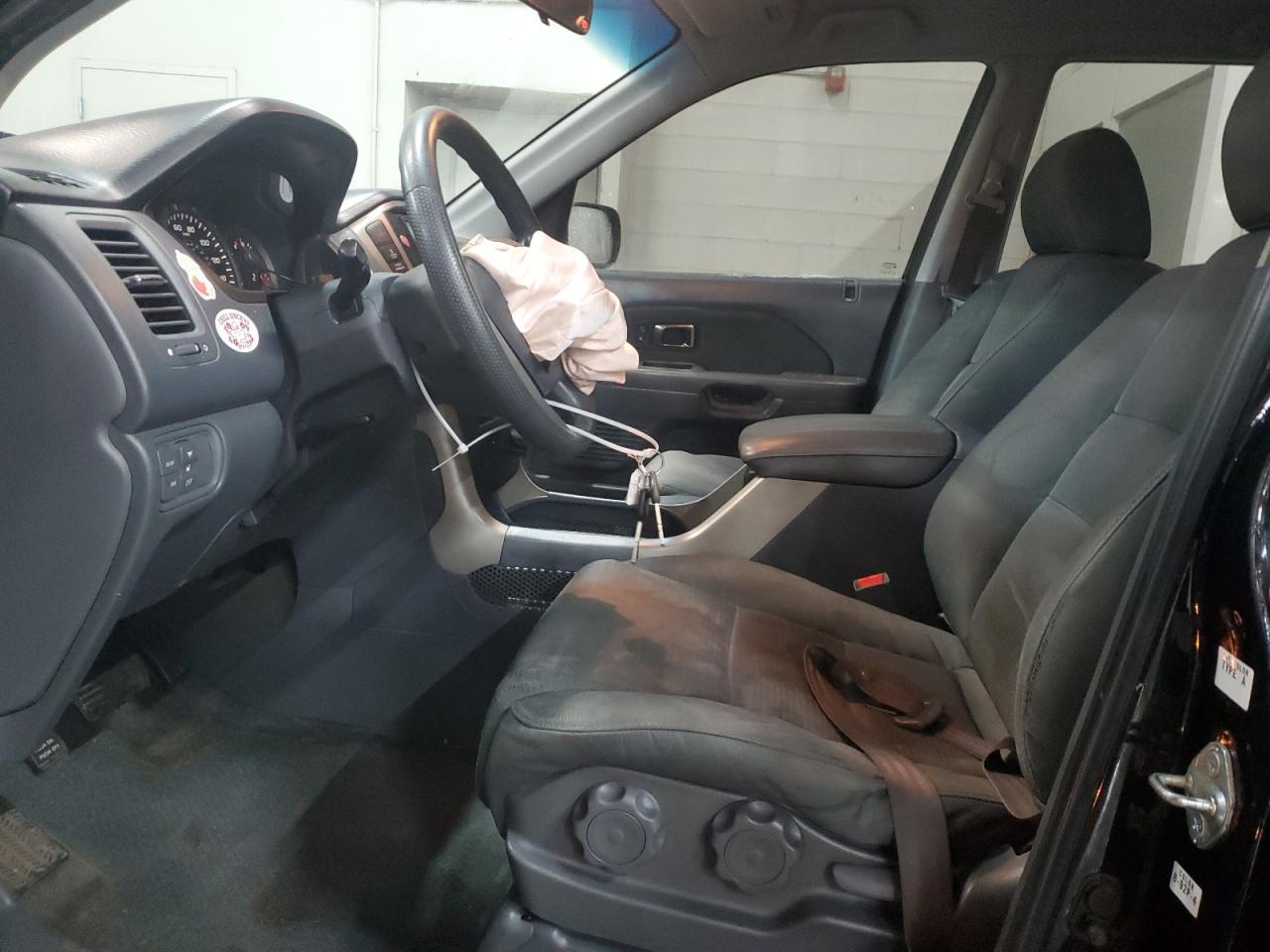 2006 Honda Pilot VIN 2HKYF18176H547542 Copart auction photo, front end damage thumbnail 7