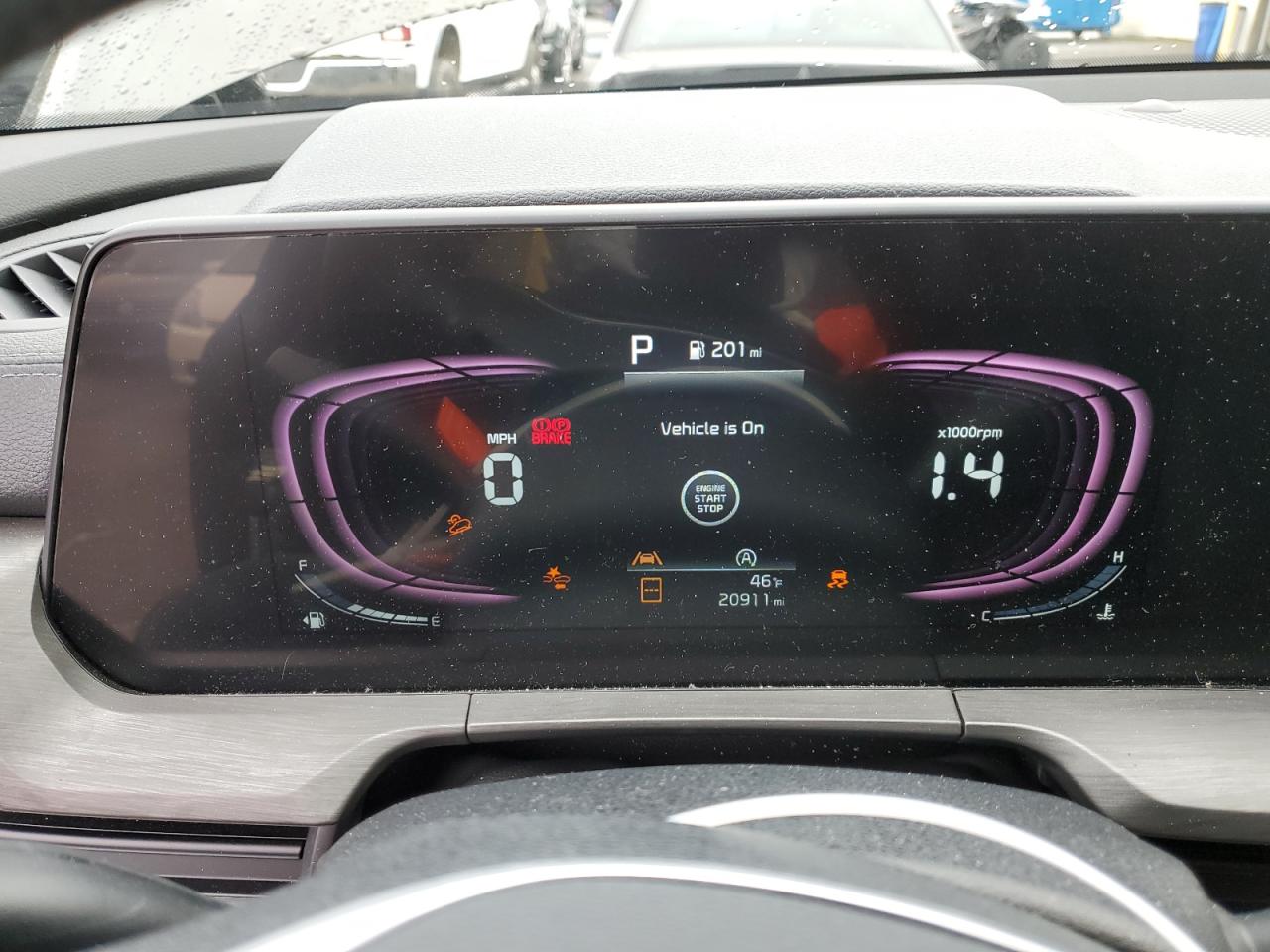 2023 KIA Telluride VIN 5XYP3DGC7PG378334 Copart auction photo, front end damage thumbnail 9