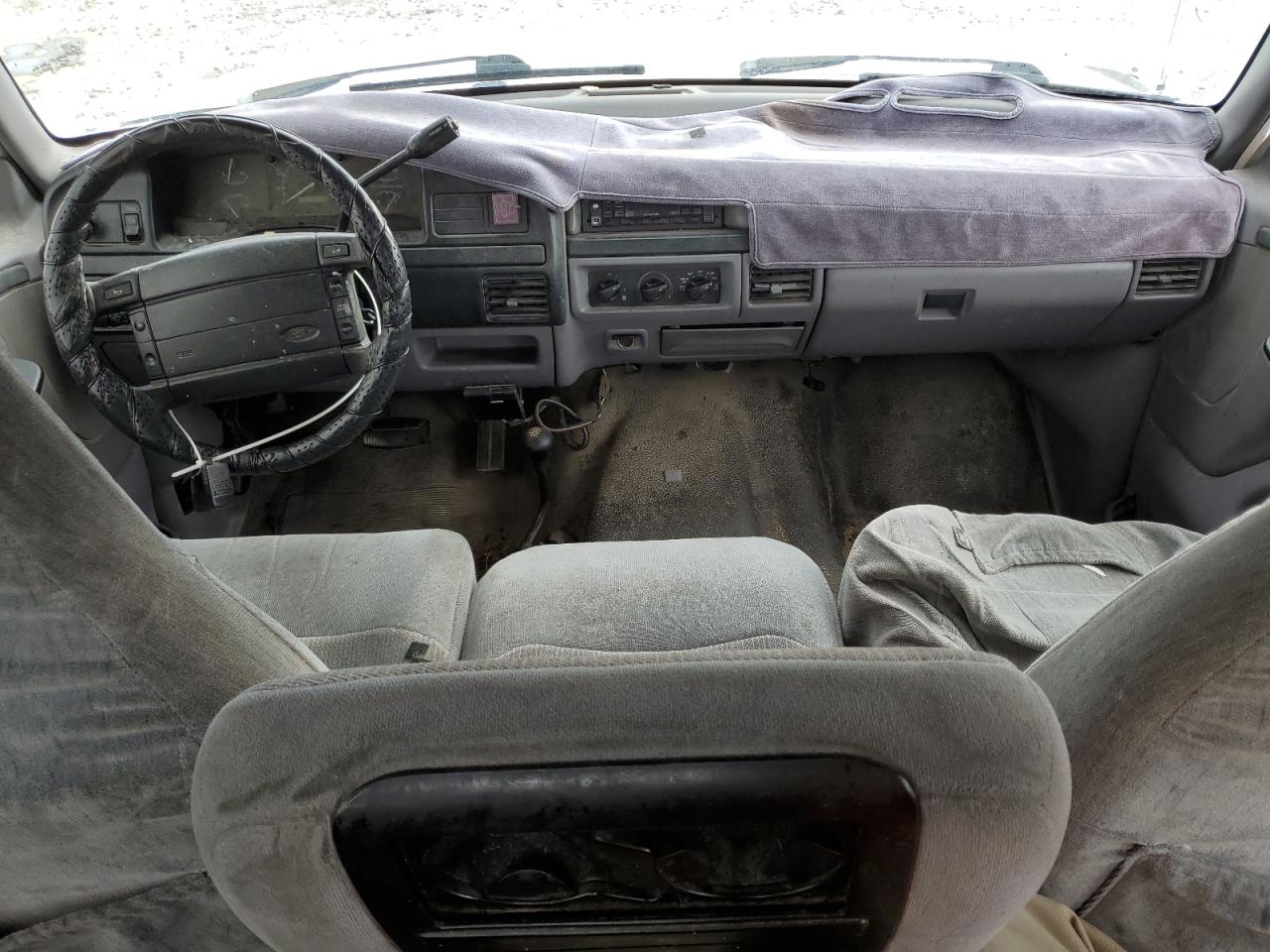 1996 Ford F-150 VIN 1FTEX14H2TKA10044 Copart auction photo, front end / side damage thumbnail 8