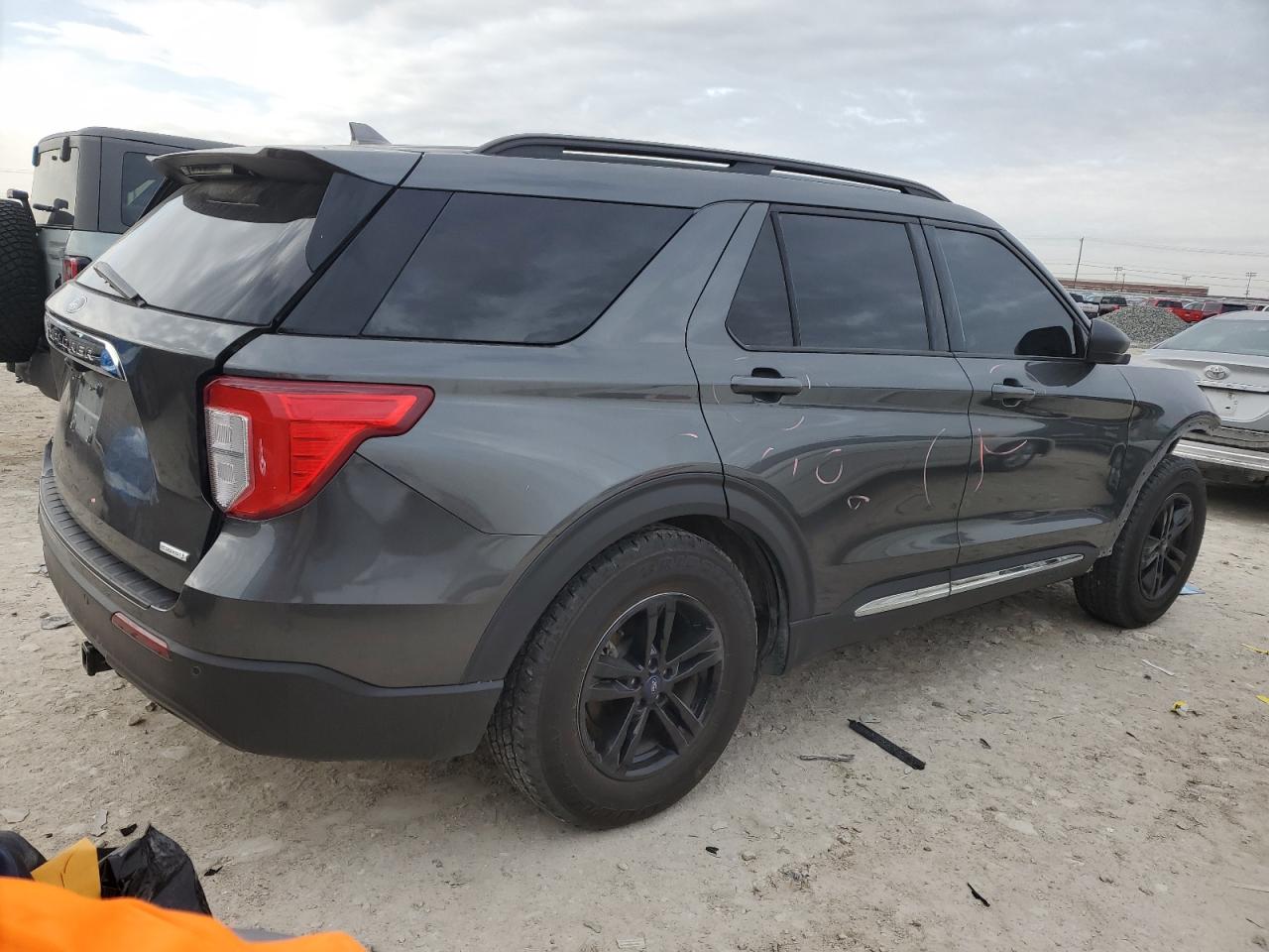 2020 Ford Explorer VIN 1FMSK7DH9LGB92912 Copart auction photo, front end damage thumbnail 3