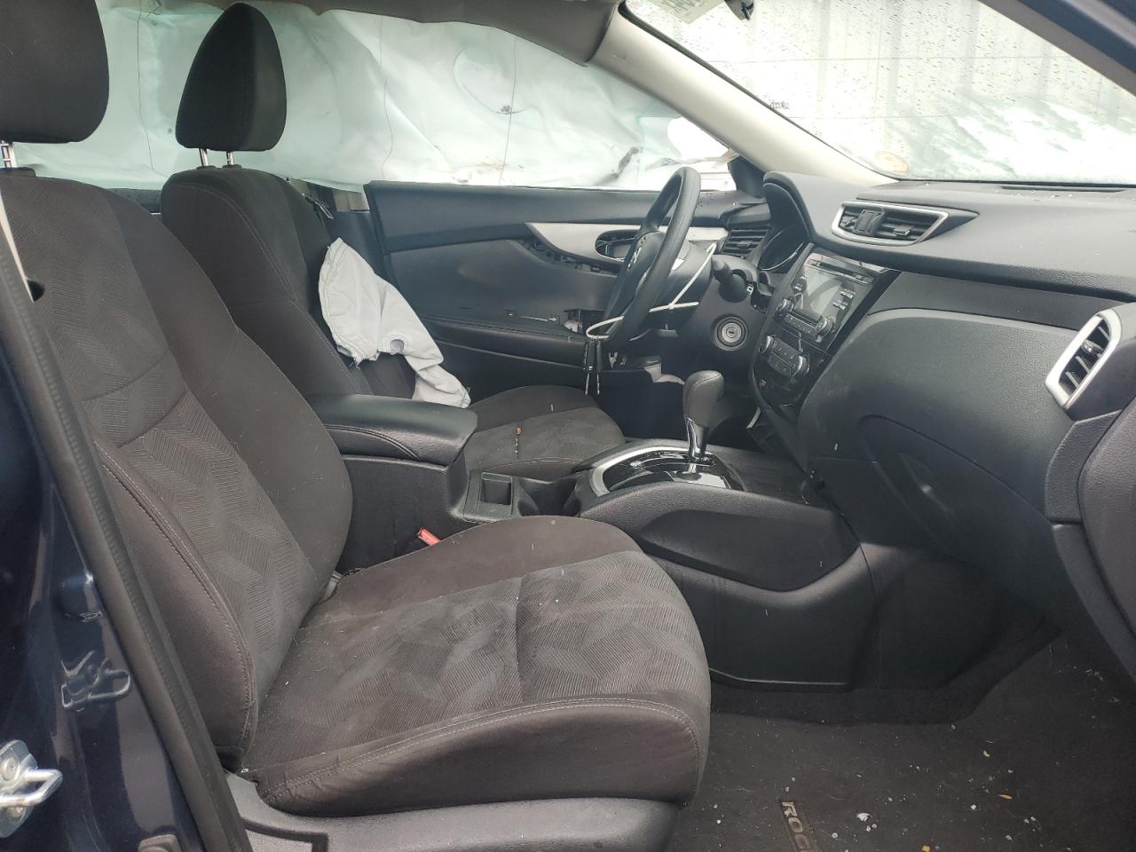 2016 Nissan Rogue VIN KNMAT2MV5GP661909 Copart auction photo, side damage thumbnail 7