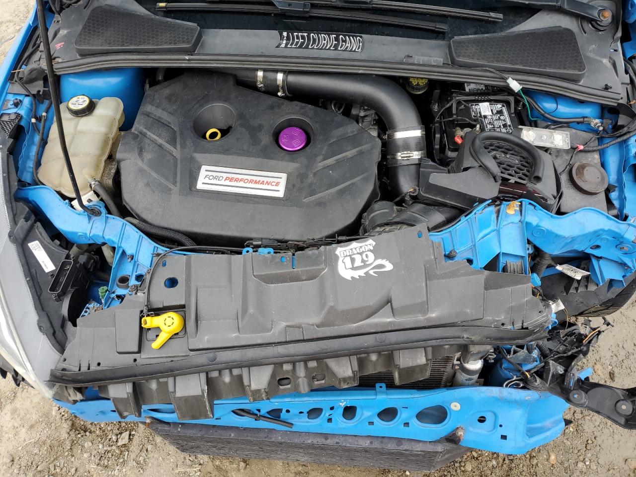 2017 Ford Focus VIN WF0DP3TH8H4121702 Copart auction photo, front end / minor dent/scratches damage thumbnail 12