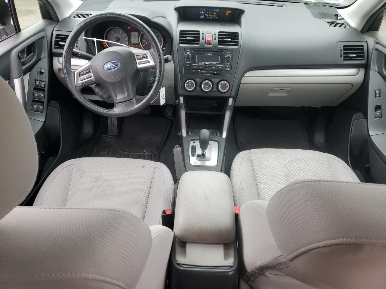 2015 Subaru Forester VIN JF2SJADC4FH824952 Copart auction photo, front end damage thumbnail 8