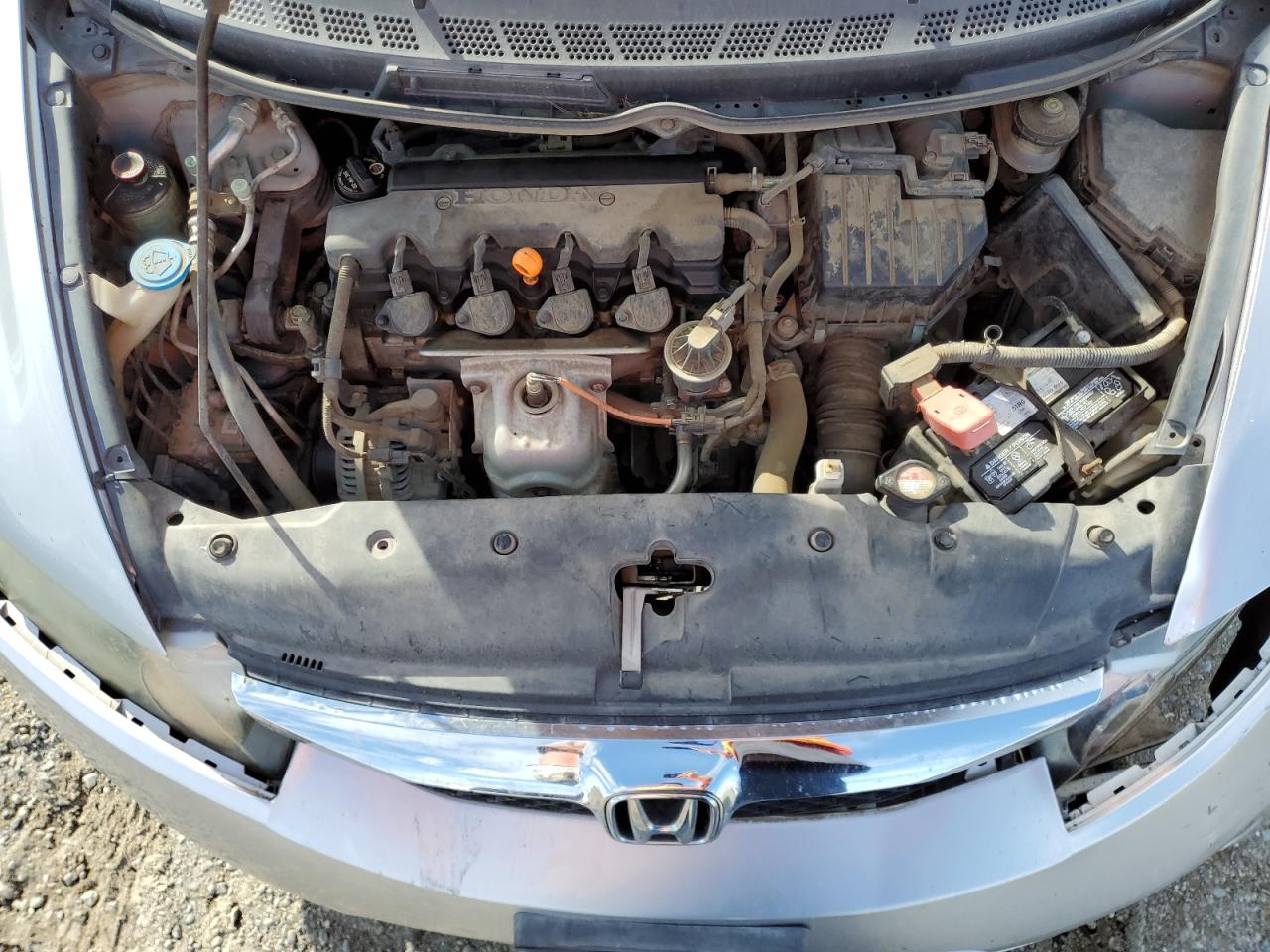 2010 Honda Civic VIN 2HGFA1F54AH306391 Copart auction photo, front end / side damage thumbnail 11