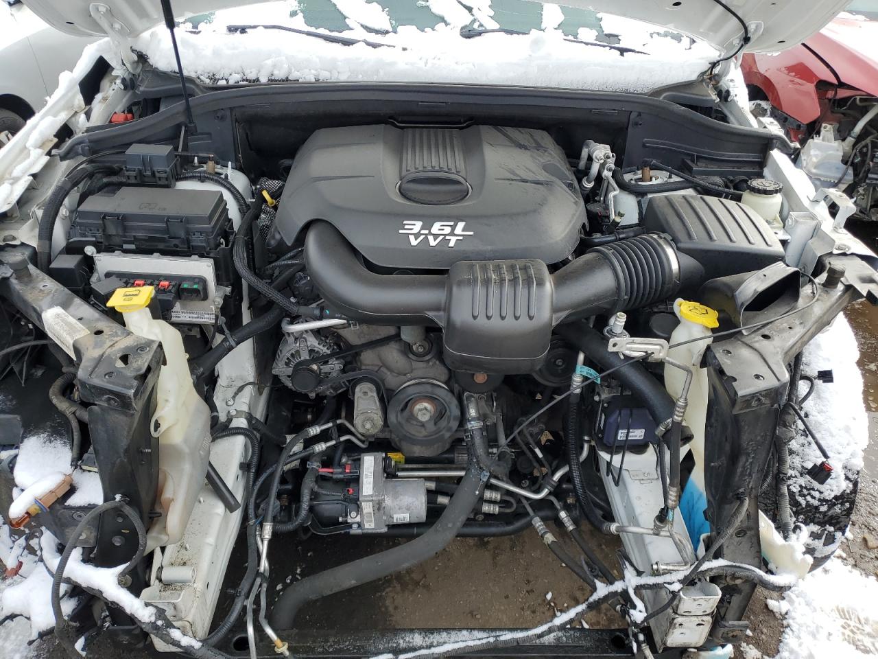 2013 Jeep Grand Cherokee VIN 1C4RJFCG4DC593947 Copart auction photo, front end damage thumbnail 12