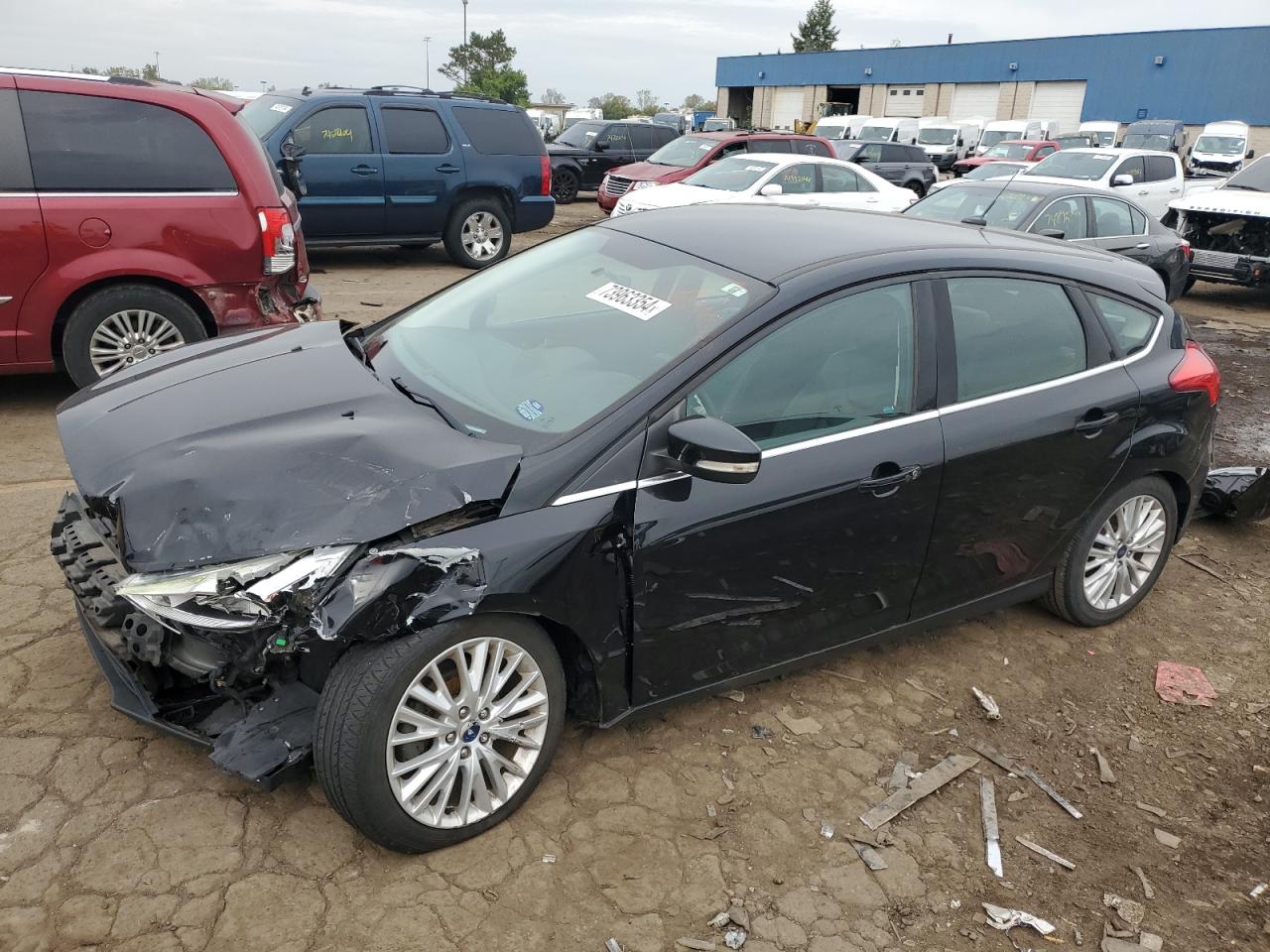 2016 Ford Focus VIN 1FADP3N25GL383005