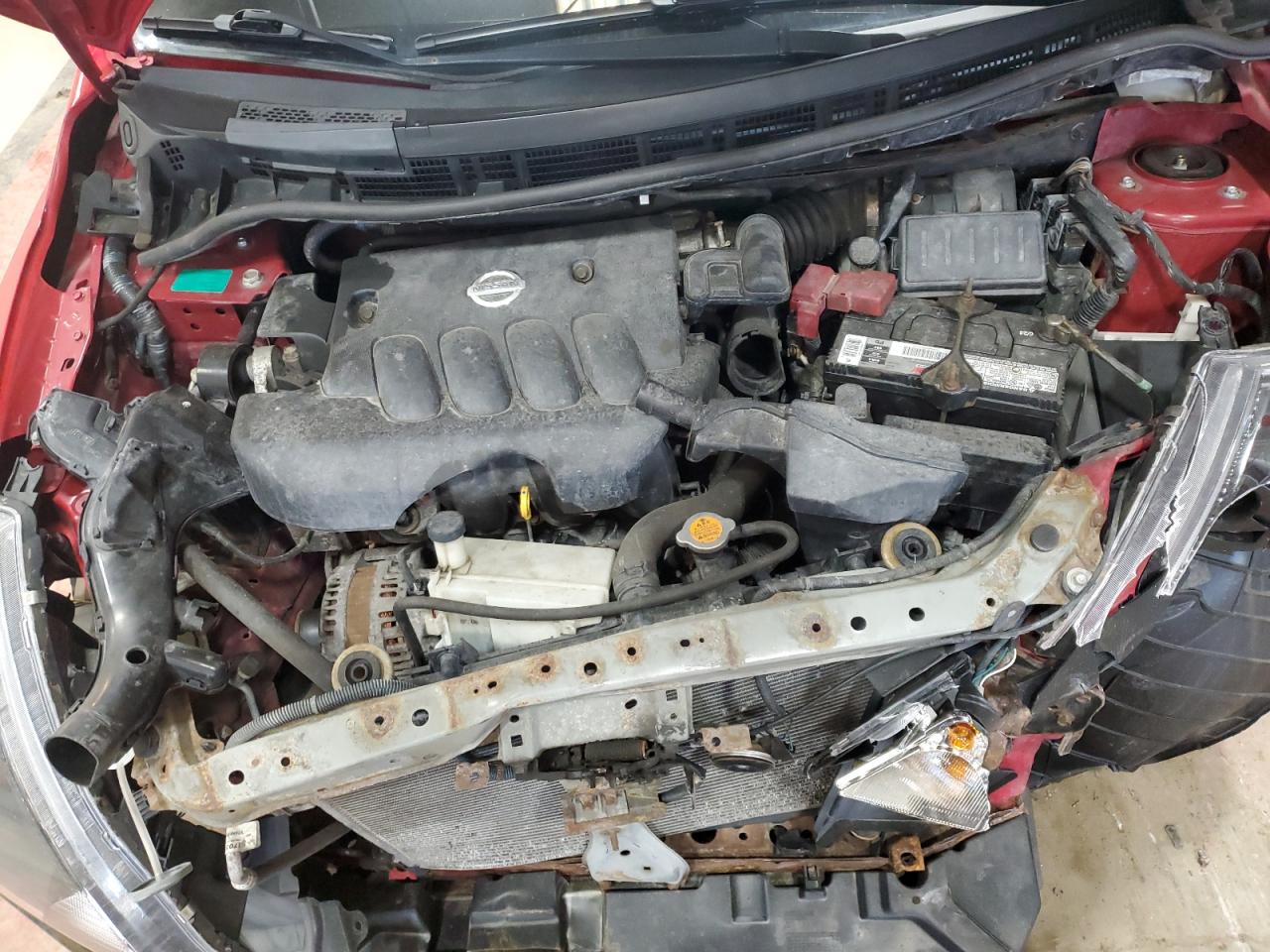 2009 Nissan Versa VIN 3N1BC13E79L372872 Copart auction photo, front end damage thumbnail 12