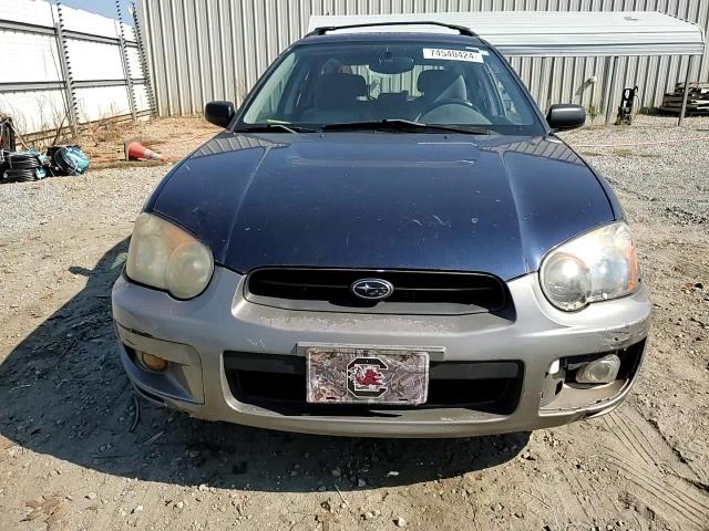 2005 Subaru Impreza VIN JF1GG68555H804712 Copart auction photo, minor dent/scratches damage thumbnail 11