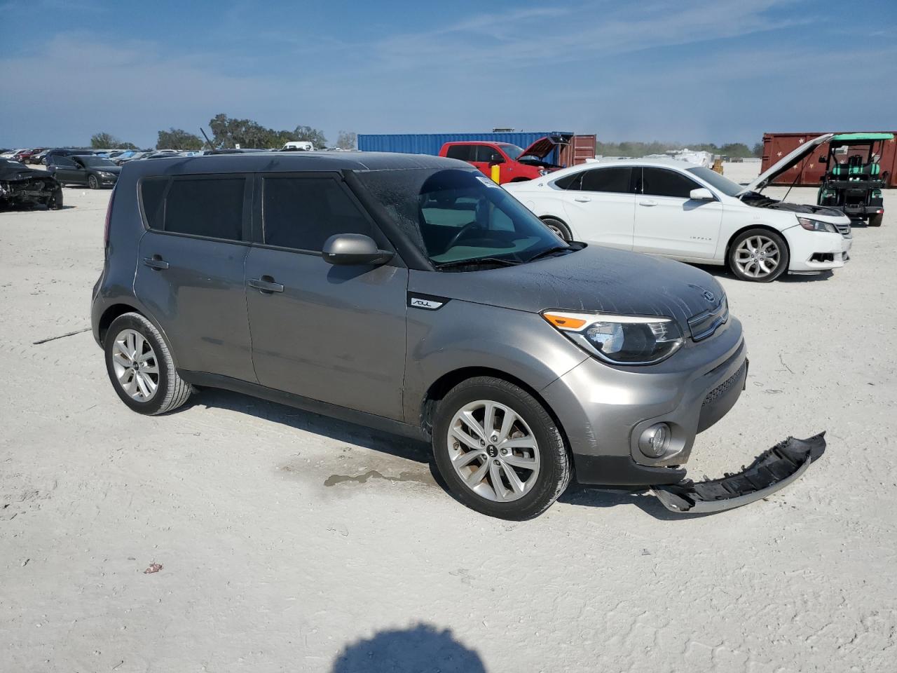 2017 KIA Soul VIN KNDJP3A53H7480209 Copart auction photo, front end damage thumbnail 4