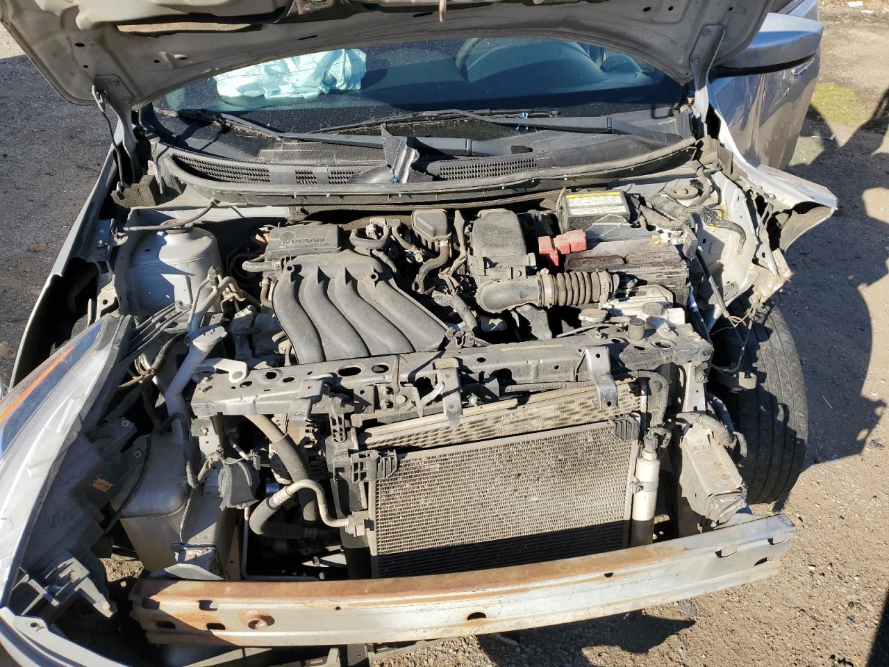 2019 Nissan Versa VIN 3N1CN7APXKL843473 Copart auction photo, front end / side damage thumbnail 12
