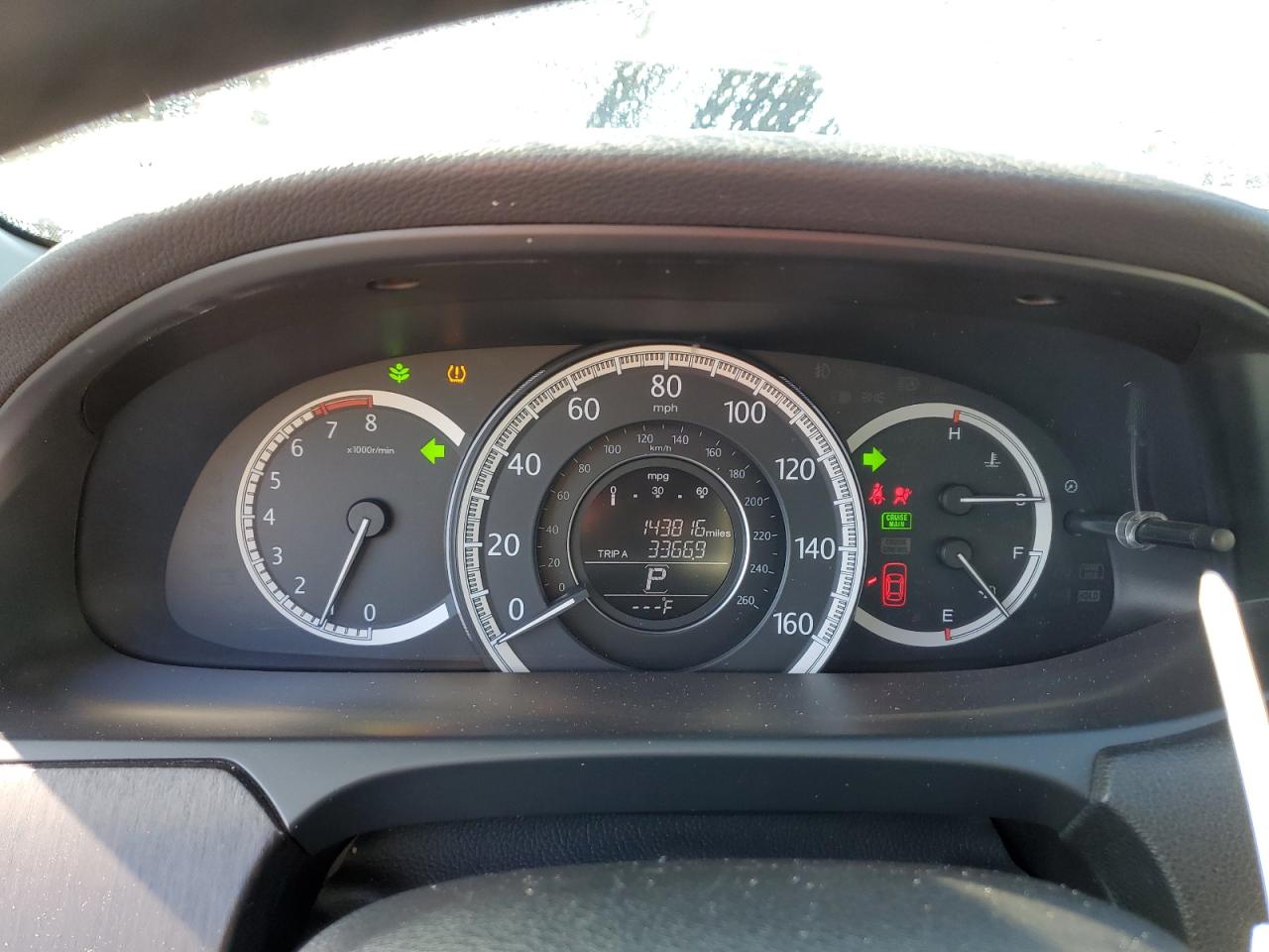 2014 Honda Accord VIN 1HGCR2F86EA122912 Copart auction photo, front end damage thumbnail 9