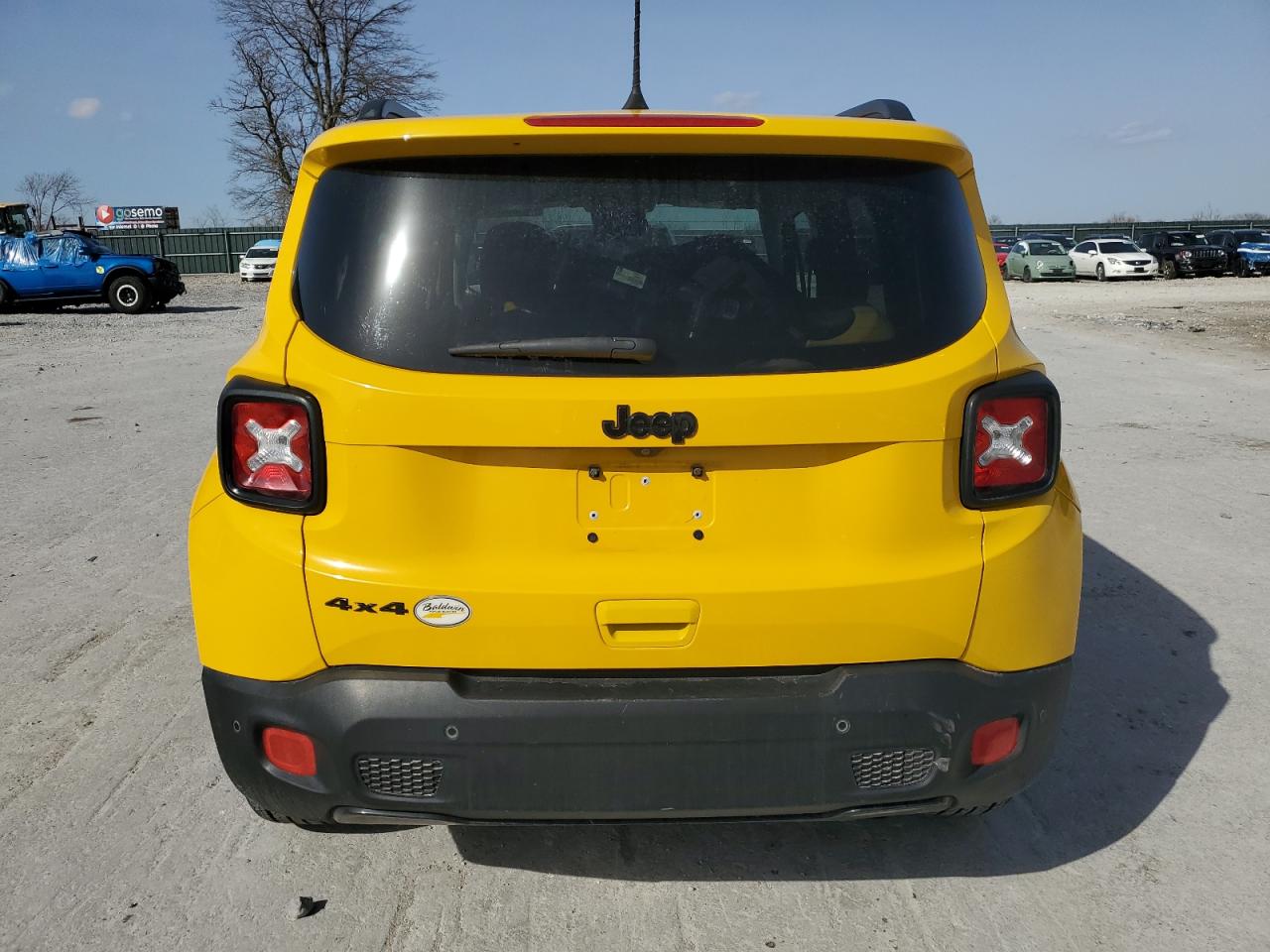 2018 Jeep Renegade VIN ZACCJBBB1JPH29723 Copart auction photo, front end damage thumbnail 6