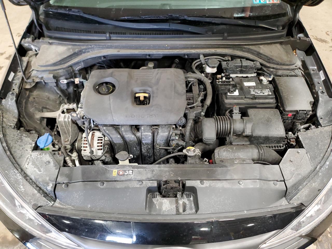 2020 Hyundai Elantra VIN KMHD84LF1LU953861 Copart auction photo, front end / rear end damage thumbnail 11