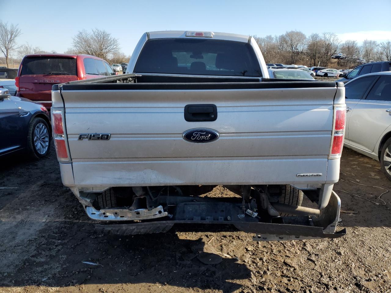 2014 Ford F-150 VIN 1FTFW1EF8EKF48612 Copart auction photo, rear end damage thumbnail 6