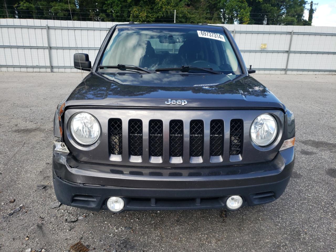 2017 Jeep Liberty (Patriot) VIN 1C4NJPFB4HD161914 Copart auction photo, front end damage thumbnail 5
