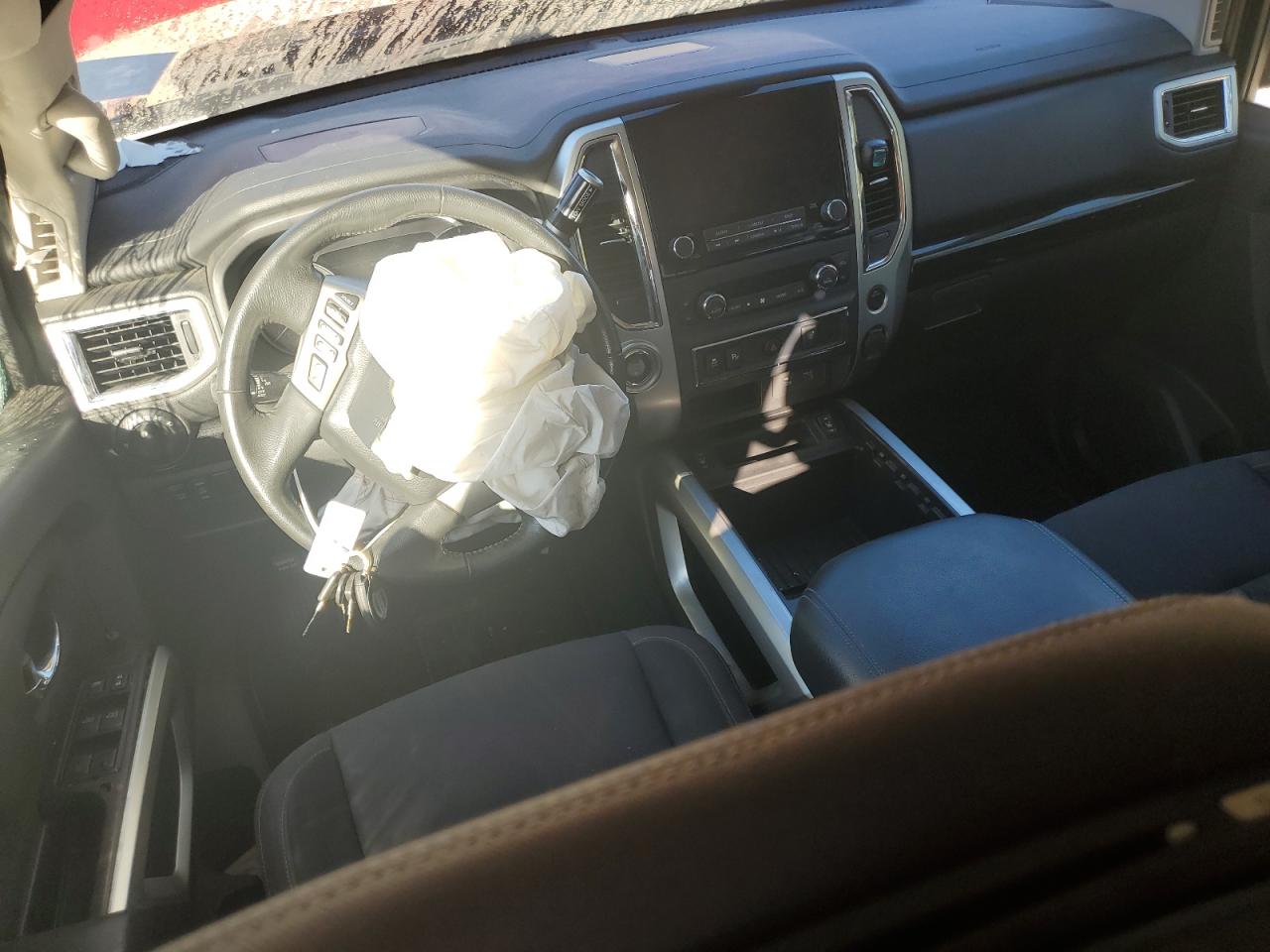 2021 Nissan Titan VIN 1N6AA1EF0MN507040 Copart auction photo, all over damage thumbnail 8
