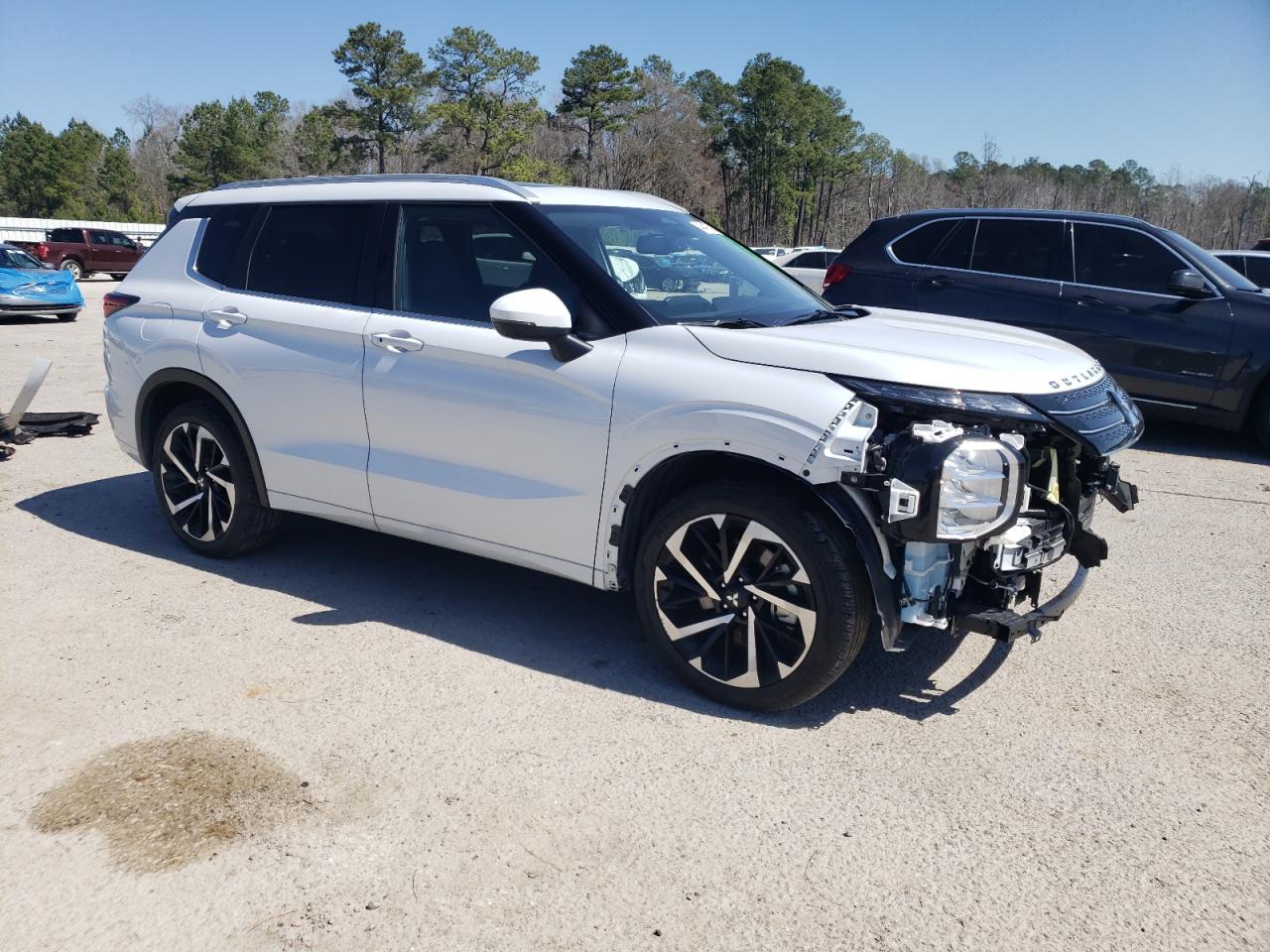 2024 Mitsubishi Outlander VIN JA4J3WA83RZ016375 Copart auction photo, front end damage thumbnail 4