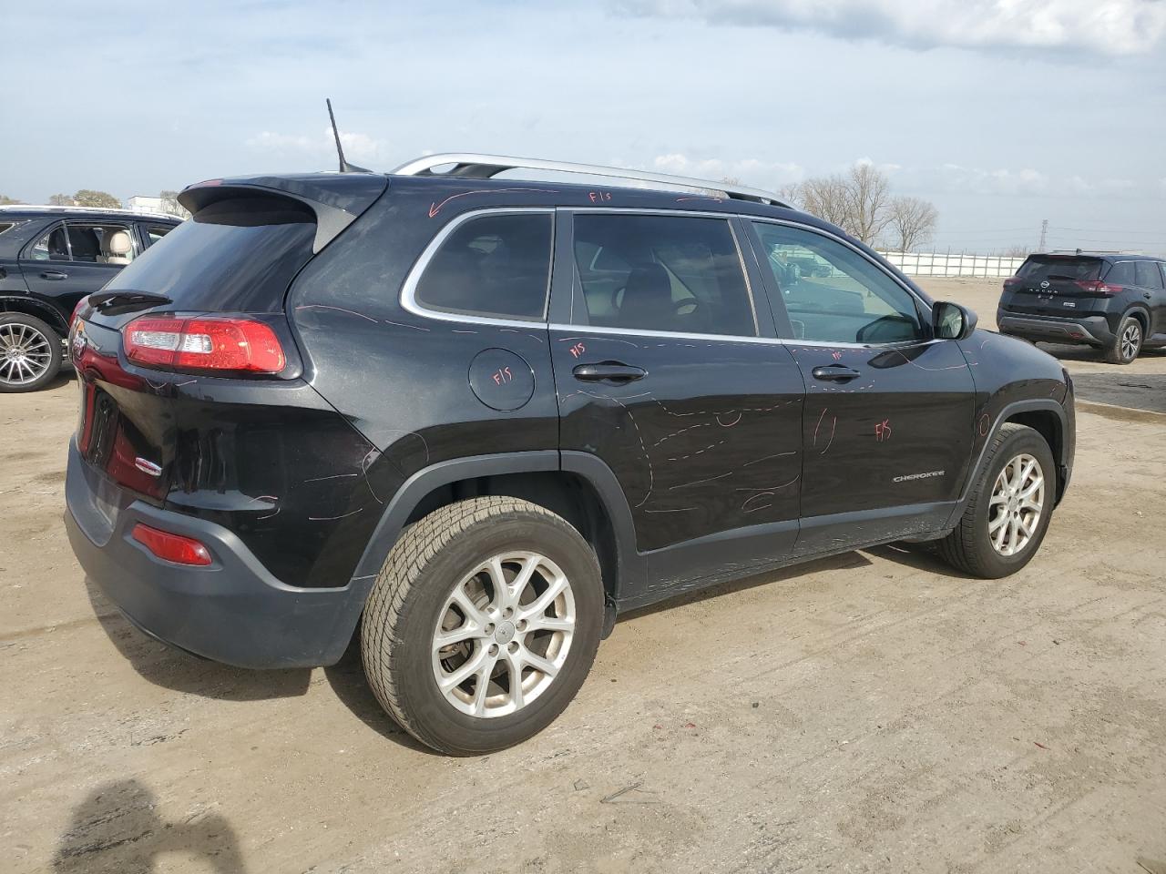 2016 Jeep Grand Cherokee VIN 1C4PJMCB2GW321688 Copart auction photo, front end / minor dent/scratches damage thumbnail 3